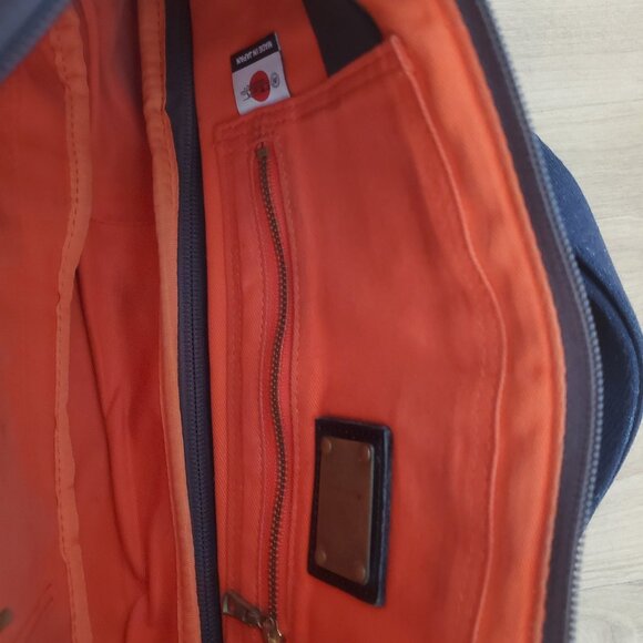 Master-piece All Leather Crossbody Sling – Made in Japan (Brown/Black) - Picture 6 of 8